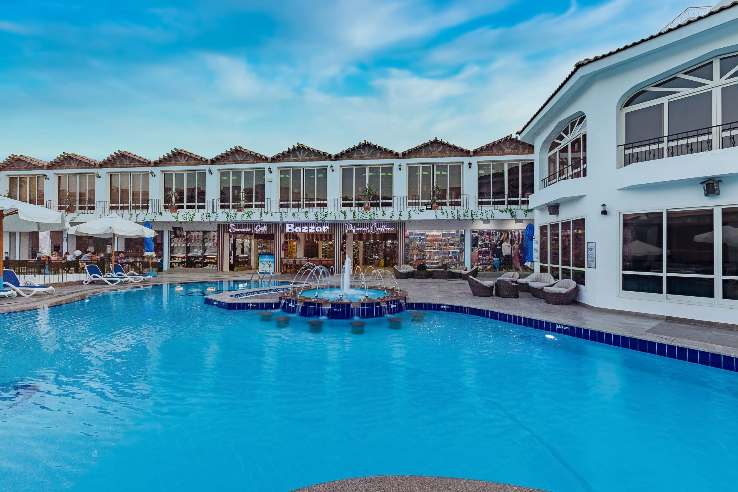 Main Swimming Pool,Heated Pool in winter season ,Adult Pool,Pool Bar,Minamark Hotel in Hurghada  